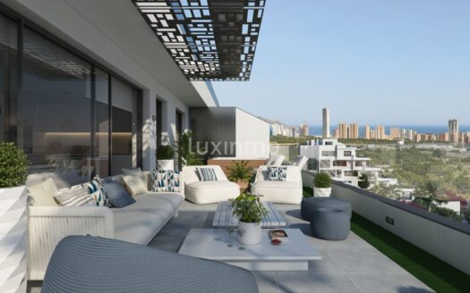 3Bedrooms Modern Penthouse for sale in Balcón de Finestrat-Terra Marina